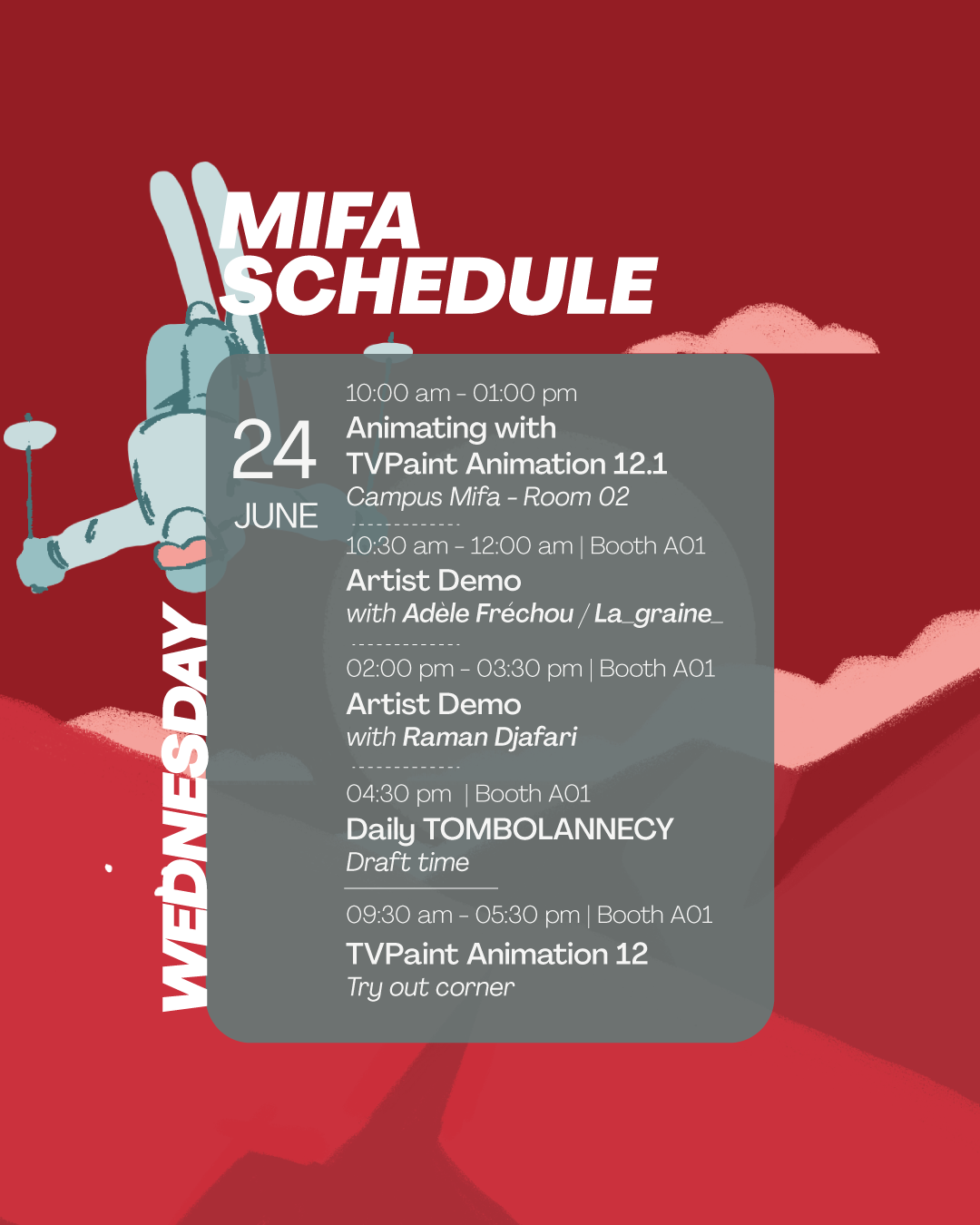 MIFA Schedule 2026 mercredi MIFA Schedule 2026 mercredi