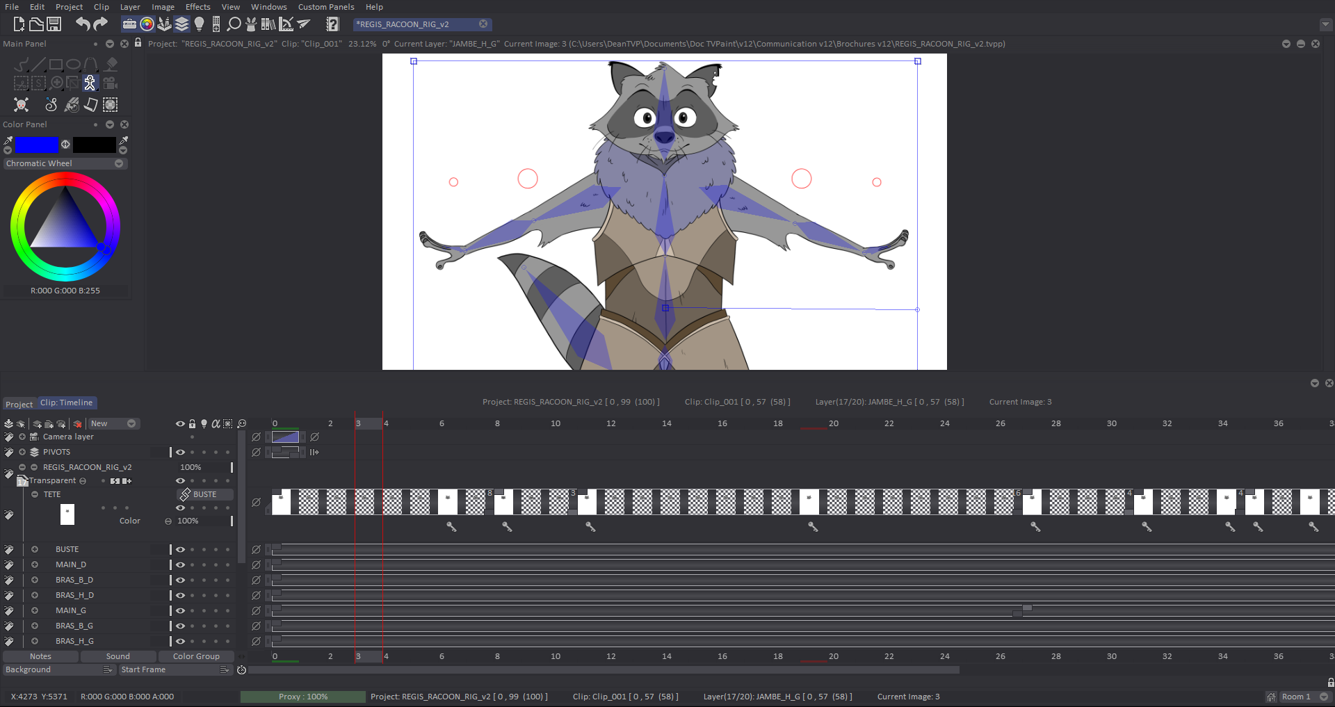 Rigging Bitmap TVPaint Animation 12